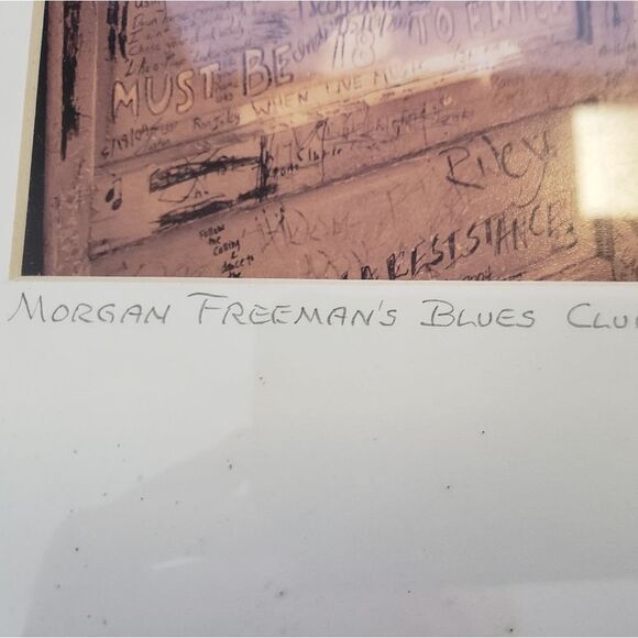 Wall Hanging Morgan Freeman's Blues Club - Picture 5 of 9